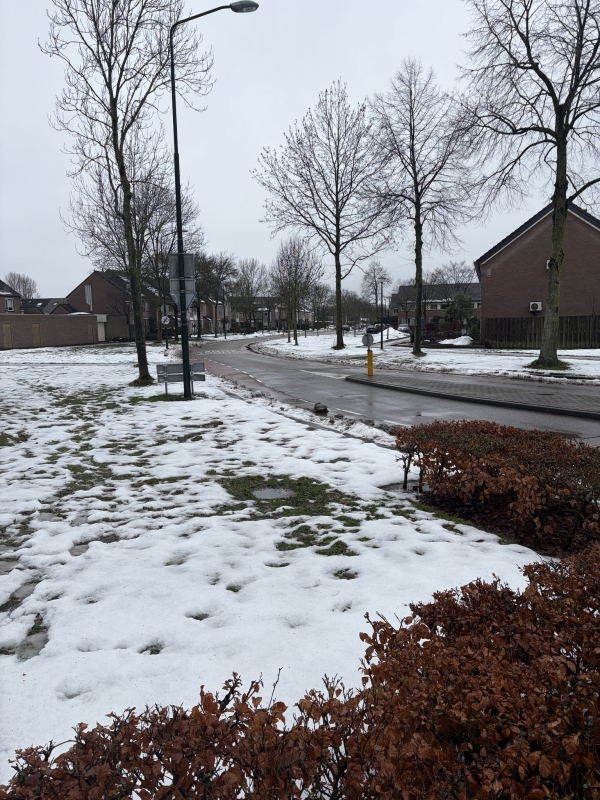 Code geel: na regen opnieuw sneeuw verwacht in Brabant