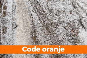 Code oranje voor gladheid