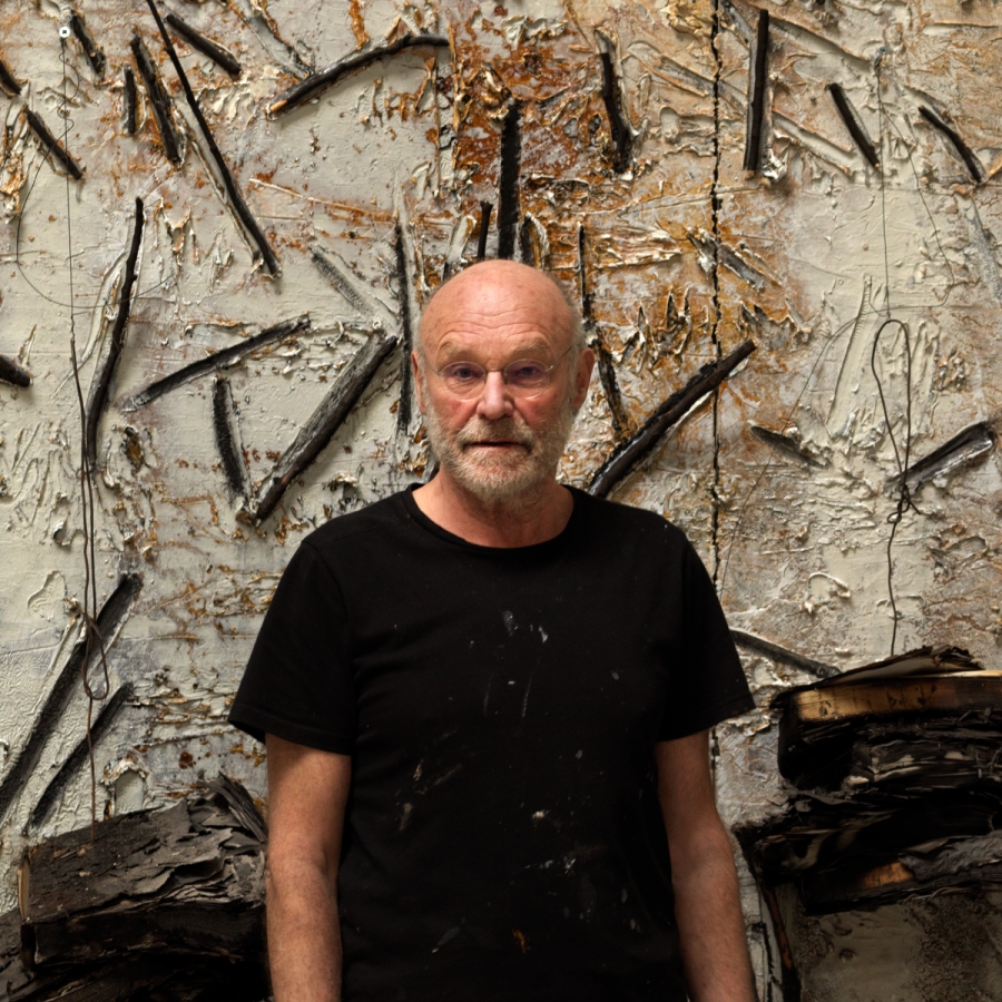 KUNSTENAAR ANSELM KIEFER, VERTELLER VAN GROTE VERHALEN