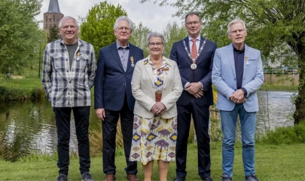 Boxtel houdt het bescheiden met vijf lintjes